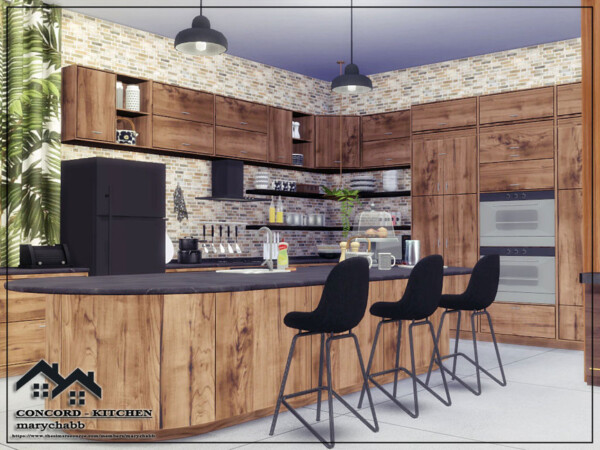 Concors  Kitchen by marychabb from TSR