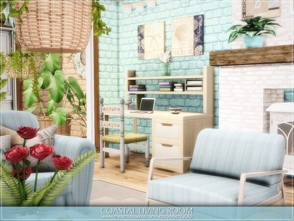 Coastal Living Room by MychQQQ from TSR