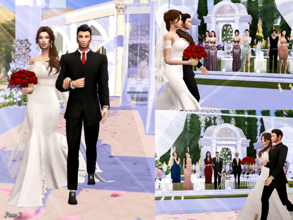 Wedding Ceremony Pose Pack by Beto ae0 from TSR
