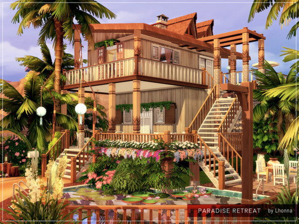 Paradise Retreat House by Lhonna from TSR