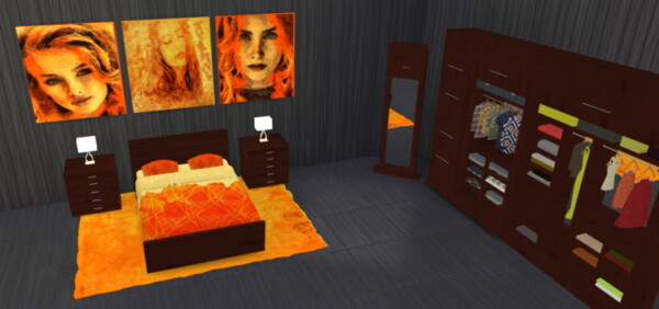 Micha Bedroom from Lizzy Sims