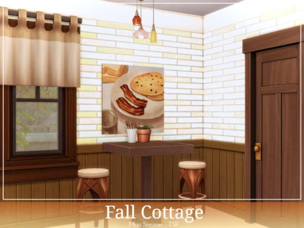 Fall Cottage House by Mini Simmer from TSR
