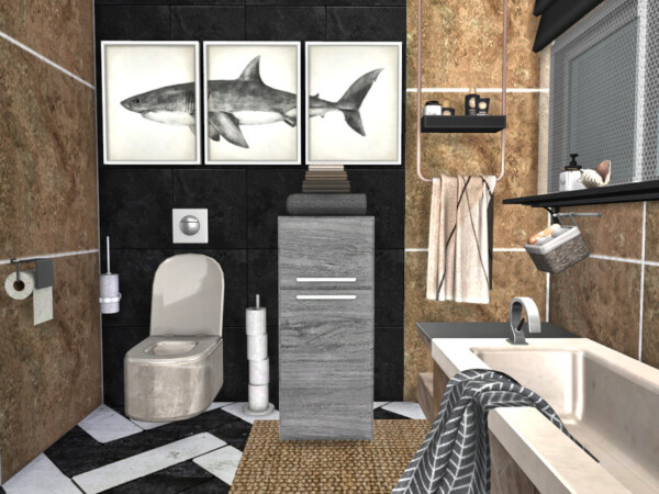 Graphicus Bathroom by fredbrenny from TSR