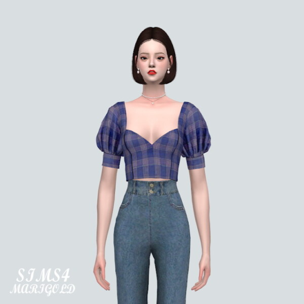 55 A Blouse V2 from SIMS4 Marigold