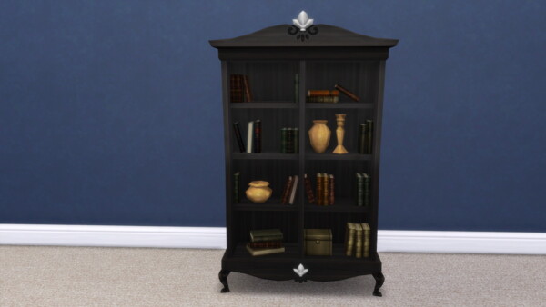 Princess Cordelia Raised Wood Set Black by xordevoreaux from Mod The Sims