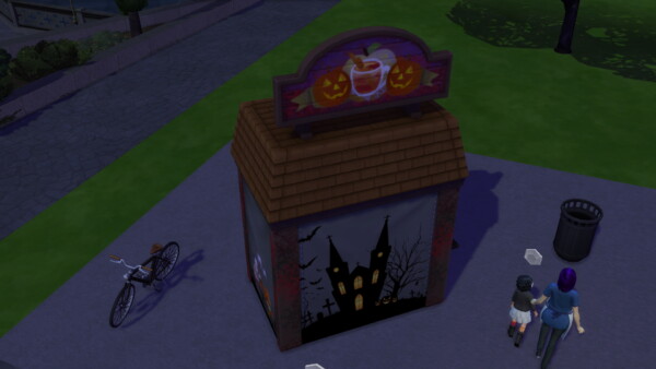 Halloween Stand by ArLi1211 from Mod The Sims