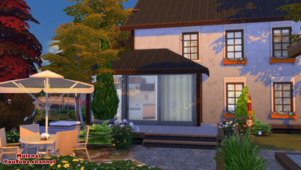Autumn house from Sims 3 by Mulena