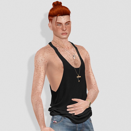 Derick Hair from Red Head Sims