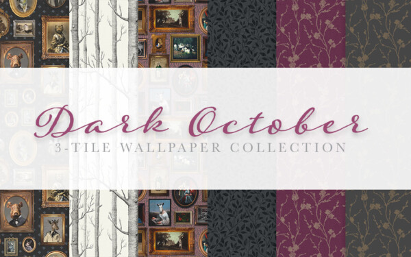 Dark October Wallpaper Collection from Simplistic