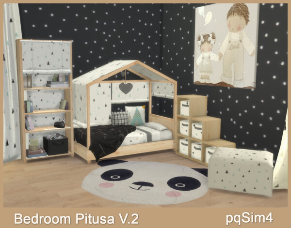 Toddler Bedroom Pitusa V2 from PQSims4