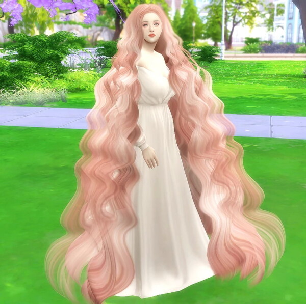 Veronica hair from Nilyn Sims 4
