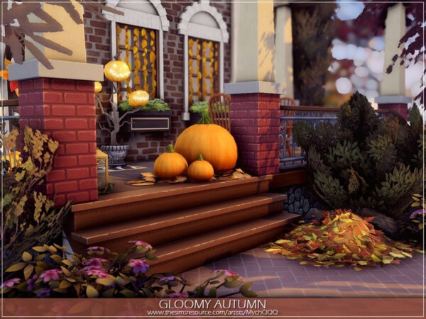 Gloomy Autumn House by MychQQQ from TSR