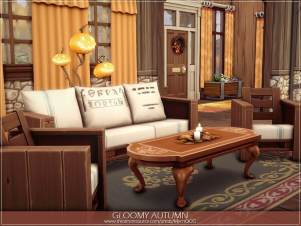 Gloomy Autumn House by MychQQQ from TSR