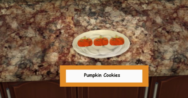 Halloween Cookies by Laurenbell2016 from Mod The Sims
