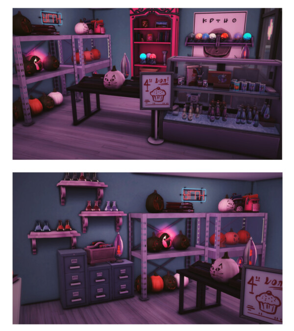 Neon Town  Witch Store from Wiz Creations