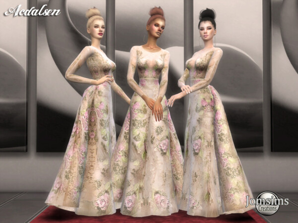 Acdalsen dress by jomsims from TSR