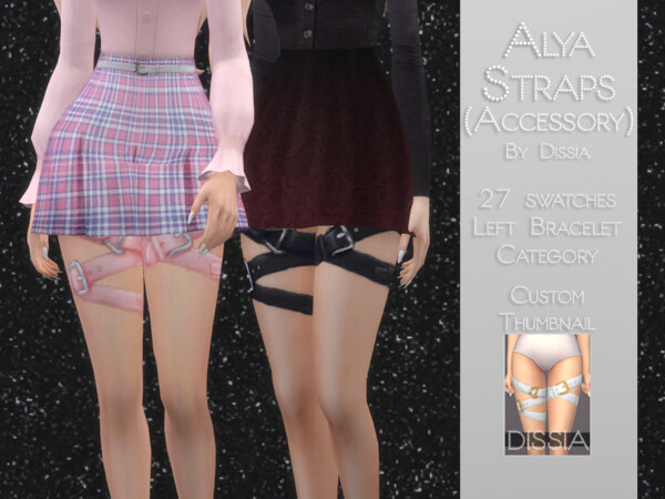 Alya Straps by Dissia from TSR