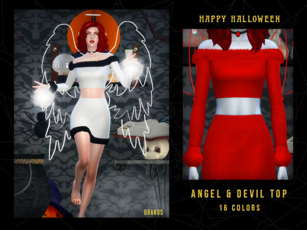 Angel and Devil Top by OranosTR from TSR