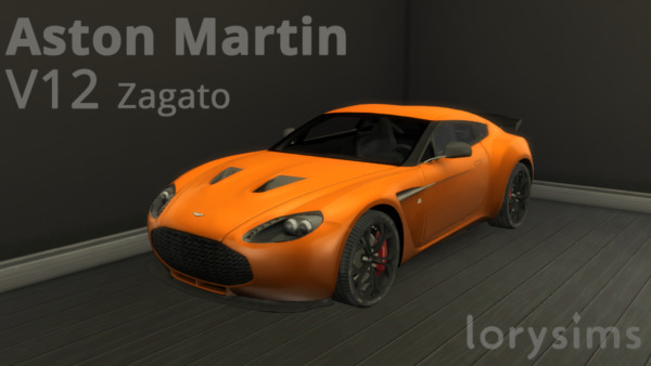 Aston Martin V12 Zagato from Lory Sims