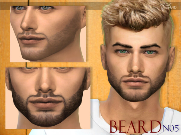 Beard N05 by MagicHand from TSR