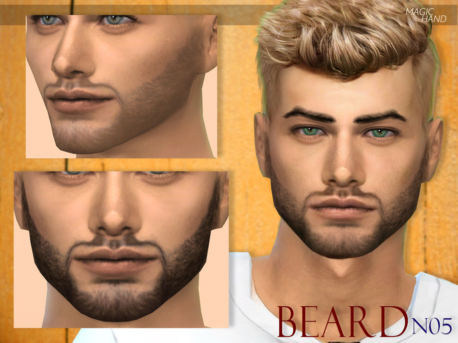 Sims 4 male beard hair mod - rushkja