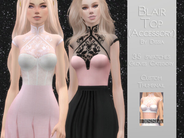Blair Top Accessory by Dissia from TSR