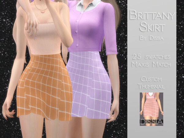 Brittany Skirt by Dissia from TSR