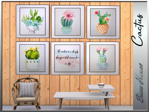 Cactus Posters by Sims House from TSR