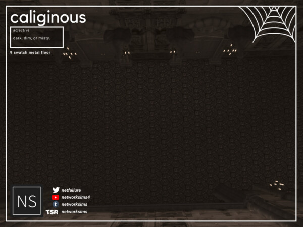Caliginous Metal Floor by Networksims from TSR