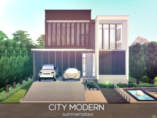 City Modern House by Summerr Plays from TSR