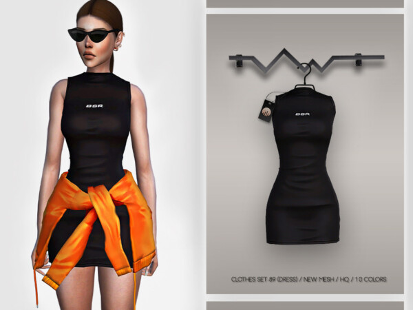 Clothes Set 89 Dress by busra tr from TSR