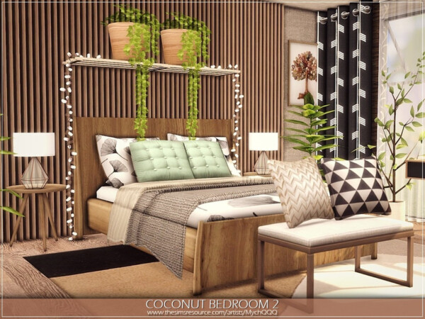 Coconut Bedroom 2 by MychQQQ from TSR