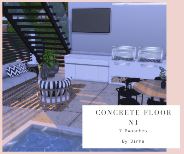 Concrete Floor N1 from Dinha Gamer