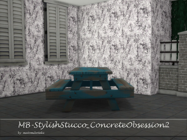 Concrete Obsession Walls 2 by matomibotaki from TSR