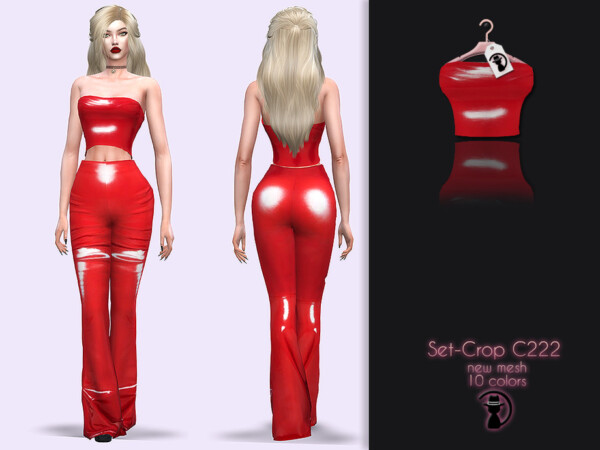 Crop Top C222 by turksimmer from TSR