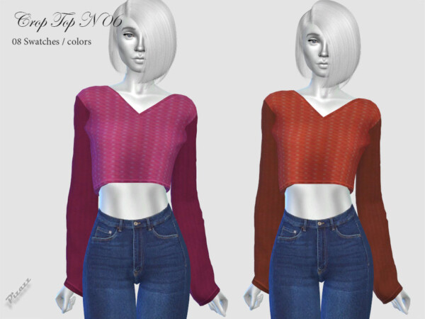 Crop Top N 06 by pizazz from TSR