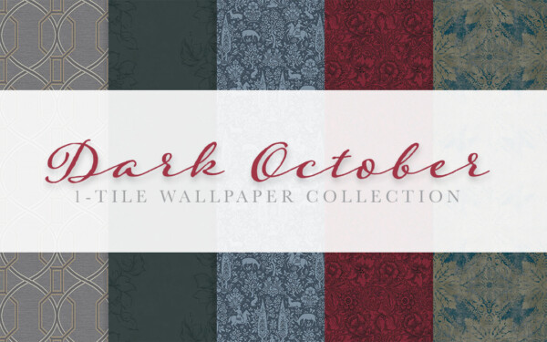 Dark October Wallpaper Collection from Simplistic