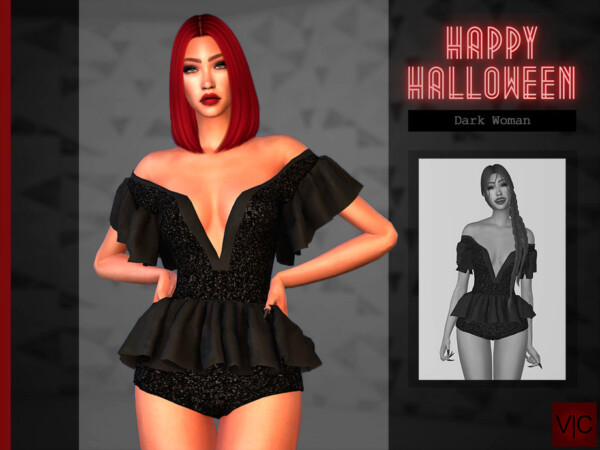 Dark Woman Halloween VI by Viy Sims from TSR