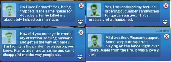 Sarcastic Ghost Mod by Dolly Llama from Mod The Sims