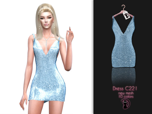 Dress C221 by turksimmer from TSR