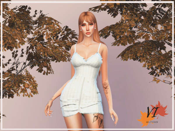 Dress VI Autumn VI by Viy Sims from TSR