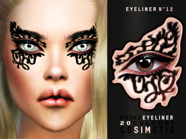 Eyeliner N04 by MagicHand from TSR