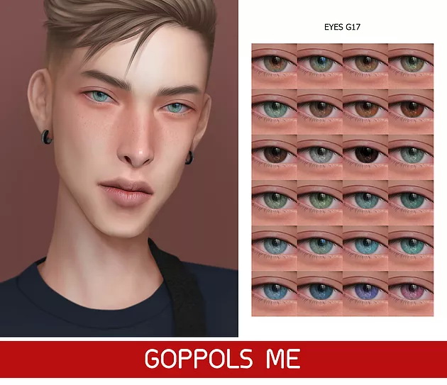 Eyes G17 from GOPPOLS Me • Sims 4 Downloads