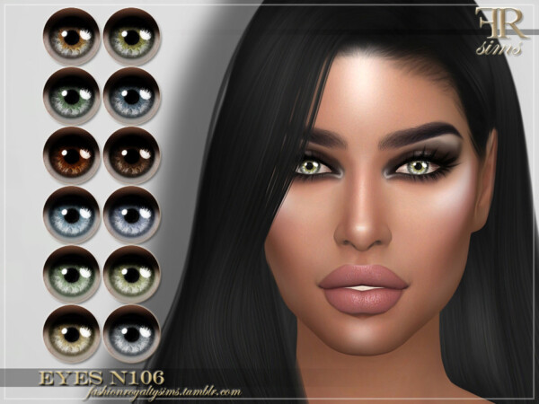 Eyes N106 by FashionRoyaltySims from TSR