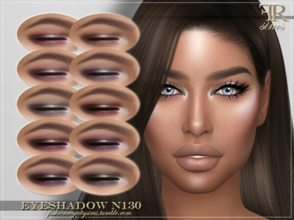 Eyeshadow N130 by FashionRoyaltySims from TSR