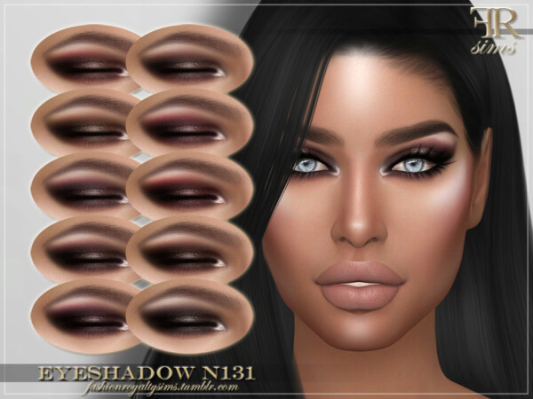 Eyeshadow N131 by FashionRoyaltySims from TSR