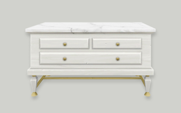 Glam Upcycled Dresser from Simplistic