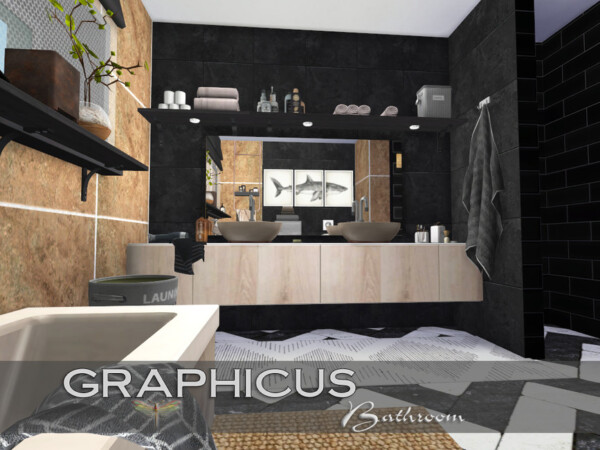 Graphicus Bathroom by fredbrenny from TSR