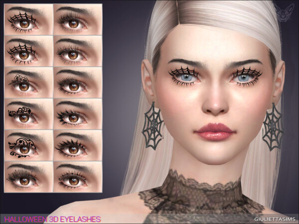 Halloween 3D Eyelashes from Giulietta Sims