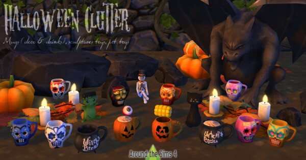 Halloween Clutter from Around The Sims 4